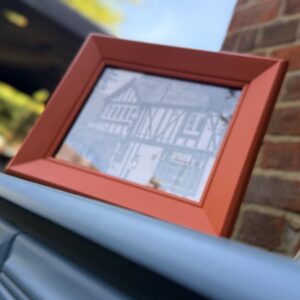 Oranges on a Blue Sky Day Photo Frame