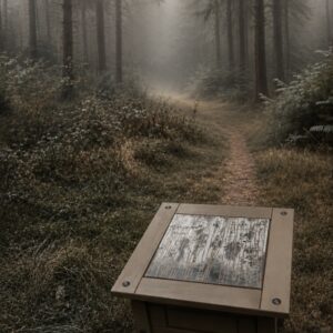 Misty Forest Accent Table